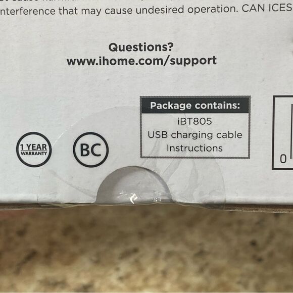 iHome New in Sealed Box Playglow Mini Portable Bluetooth Color Changing Speaker - Picture 8 of 8